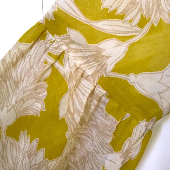 ANN TAYLOR SHEER BLOUSE W/SELF-LINING - Picture 5 of 8